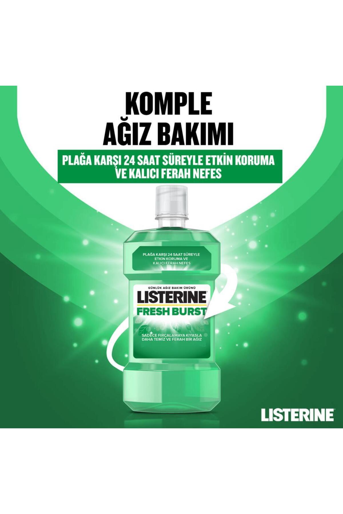 LİSTERİNEFRESH BURST AĞIZ BAKIM SUYU 250 ML-