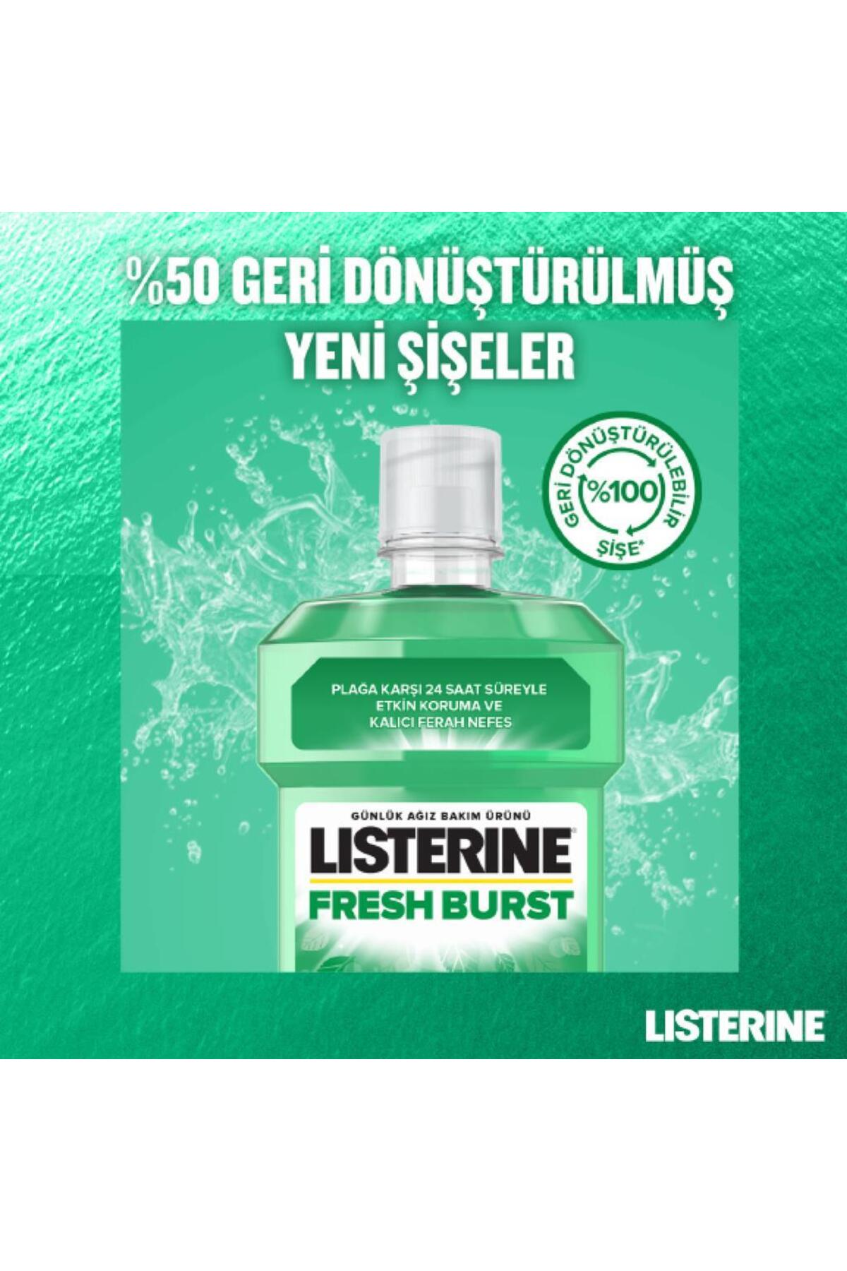 LİSTERİNEFRESH BURST AĞIZ BAKIM SUYU 250 ML-