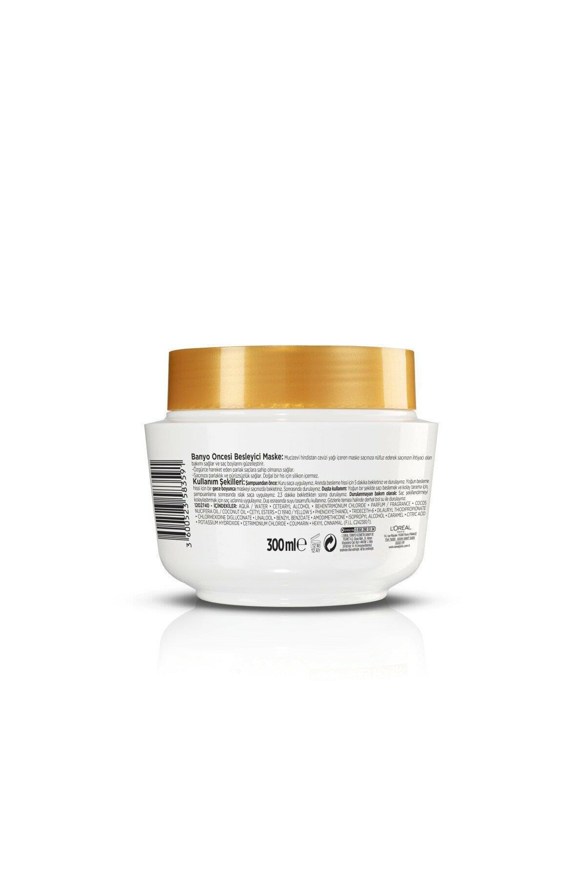 ELSEVE HİNDİSTAN CEVİZLİ SAÇ MASKESİ  300ML-