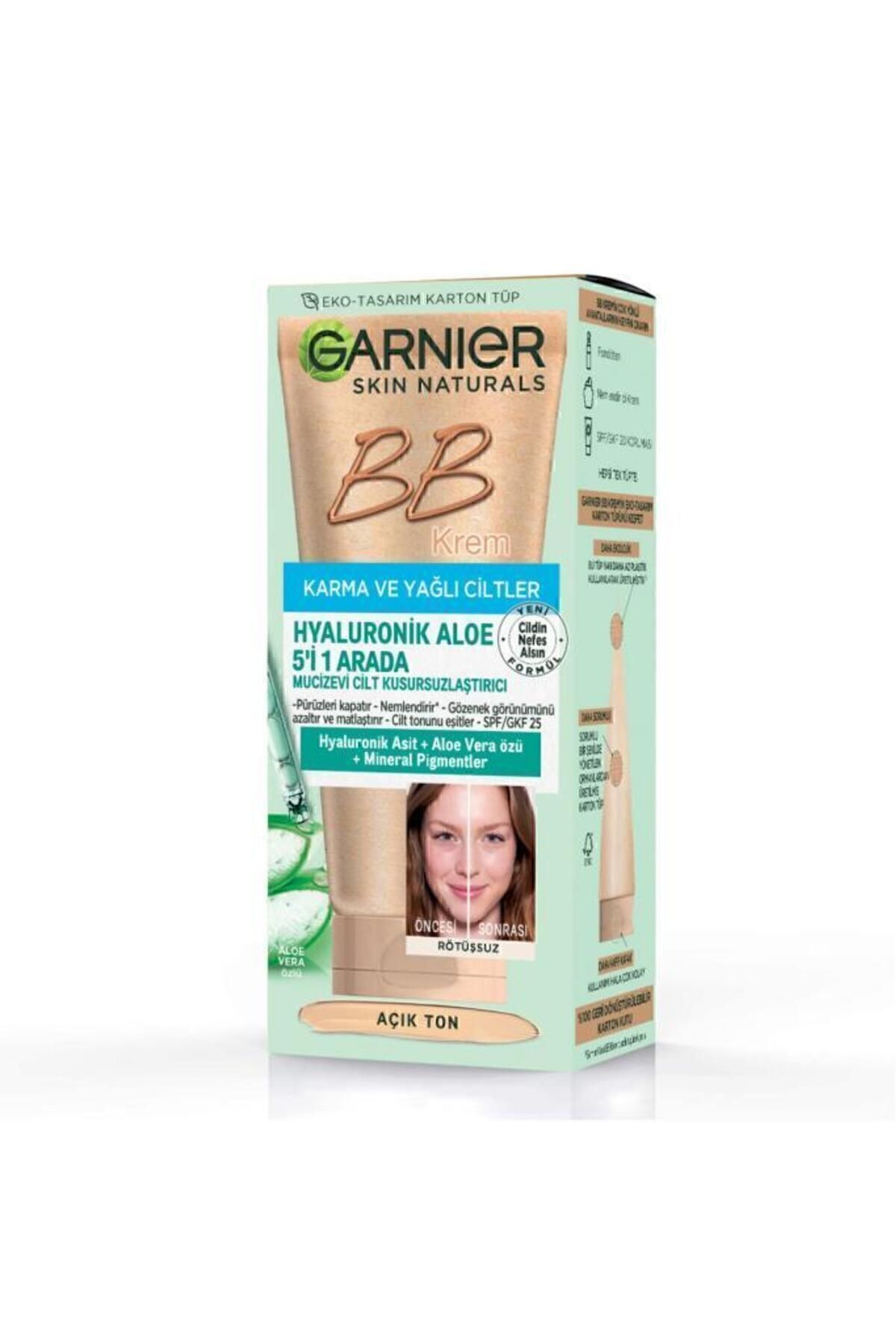 GARNIER BB KREM AÇIK TON YAĞLI CİLT-