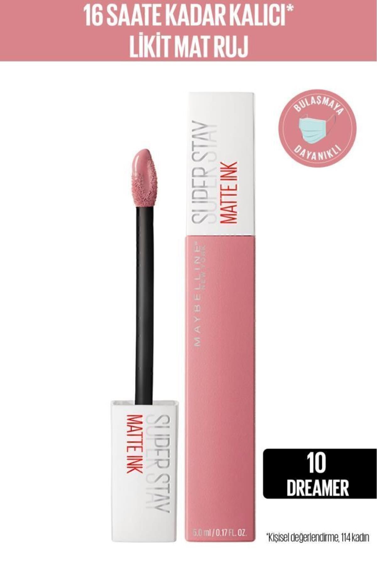 Myb Superstay Matte Ink Liquid Lipstick 10 Dreamer-