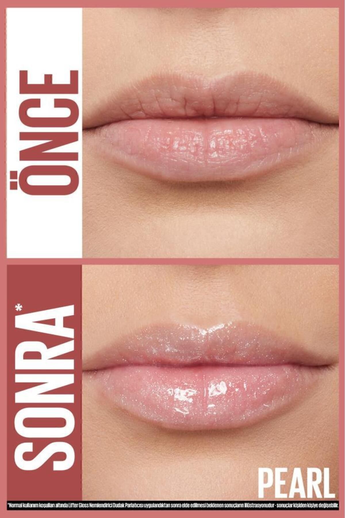 MAYBELLİNE NEW YORK LİFTER GLOSS NEMLENDİRİCİ  DUDAK PARLATICI 001 PEARL-