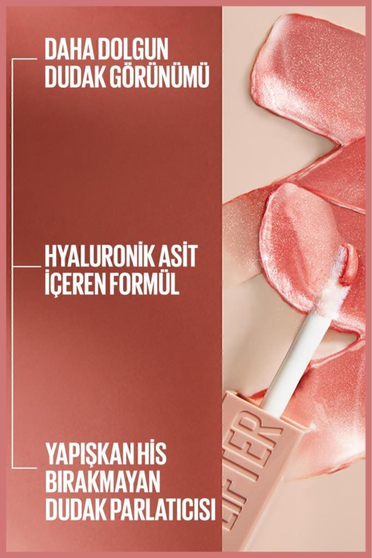 MAYBELLİNE NEW YORK LİFTER GLOSS NEMLENDİRİCİ  DUDAK PARLATICI 001 PEARL-