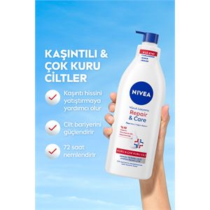 NİVEA REPAIR CARE YOĞUN BAKIM ONARICI VÜCUT LOSYON 400ML-