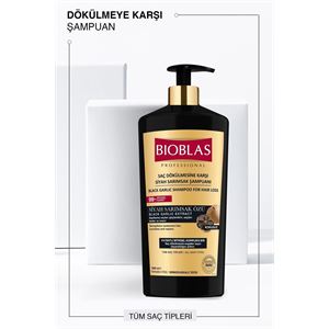 BIOBLAS  SİYAH SARIMSAKLI ŞAMPUAN 1000ML-