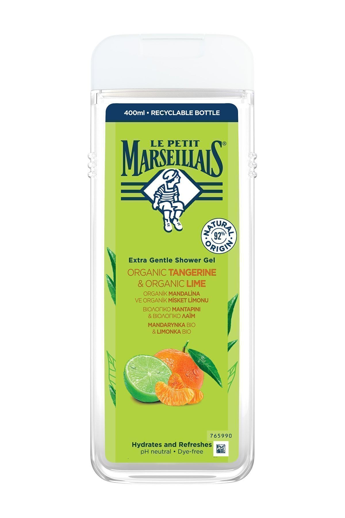 LE PETİT MARSEİLLAİS MANDALİNA LİMON DUŞ JELİ 400 ML-