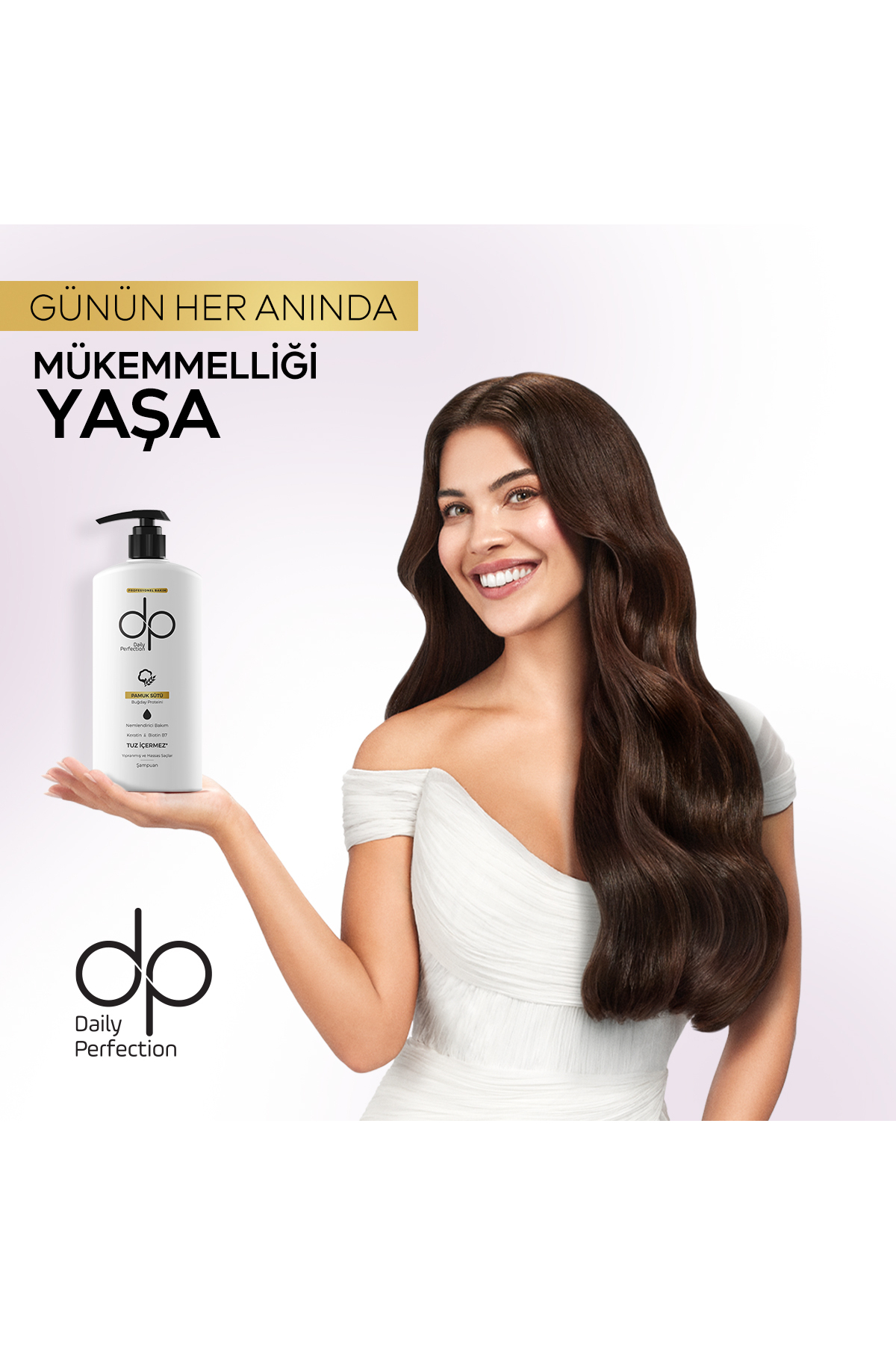 DAİLY PERFECTİON PAMUK SÜTÜ BUĞDAY ŞAMPUAN 500ML-