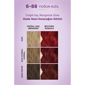 PALETTE GÖZ ALICI RENKLER 6-88 YOĞUN KIZIL-