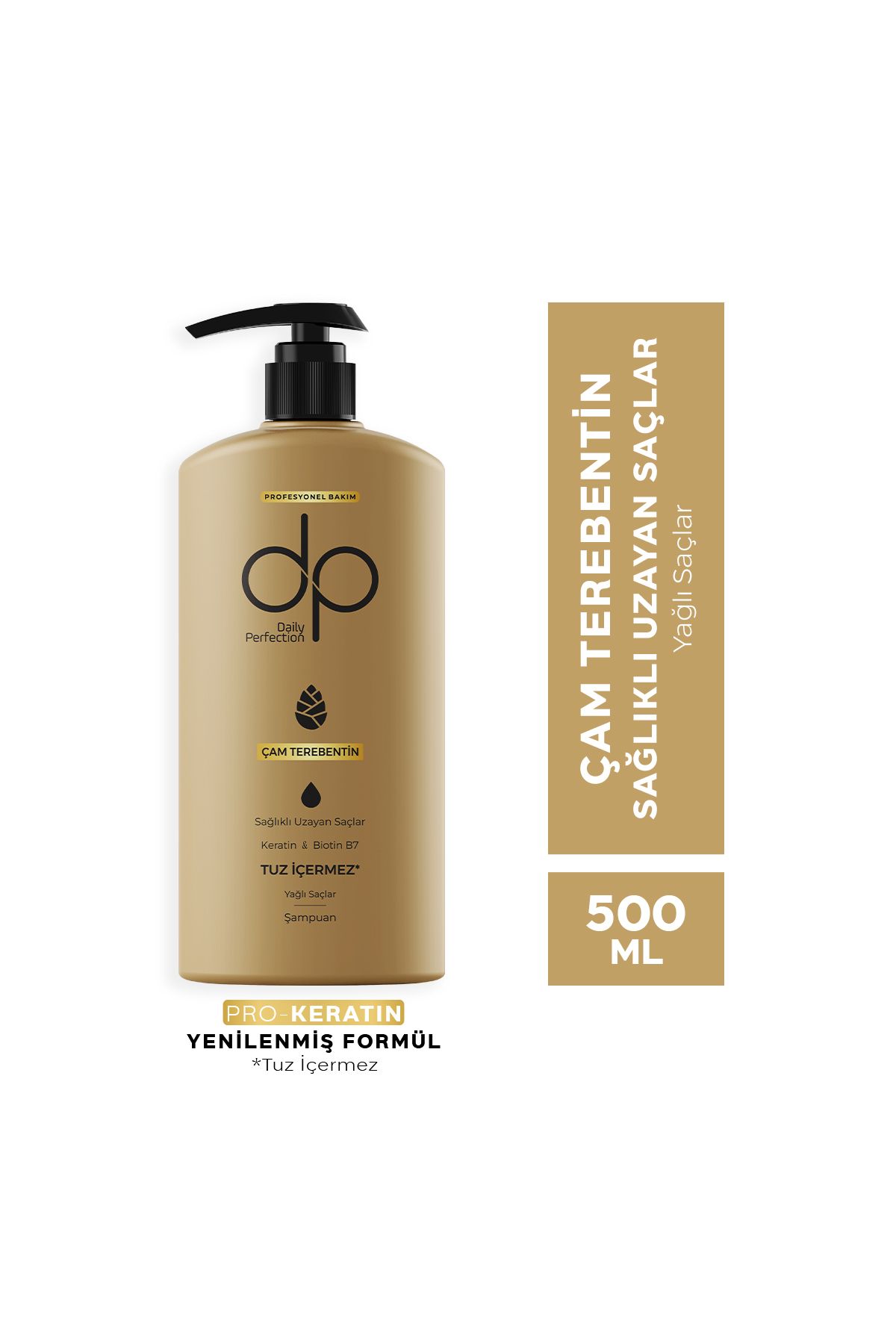 DAİLY PERFECTİON ÇAM TEREBEN TUZSUZ ŞAMPUAN 500ML-