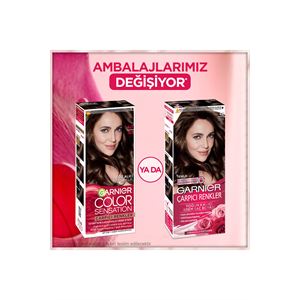 GARNİER COLOR NATURALS 6N KOYU KUMRAL SAÇ BOYASI-