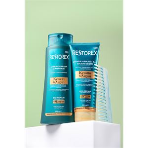 RESTOREX  ONARICI KERATİN ARGAN BAKIM ŞAMPUANI 500ML-