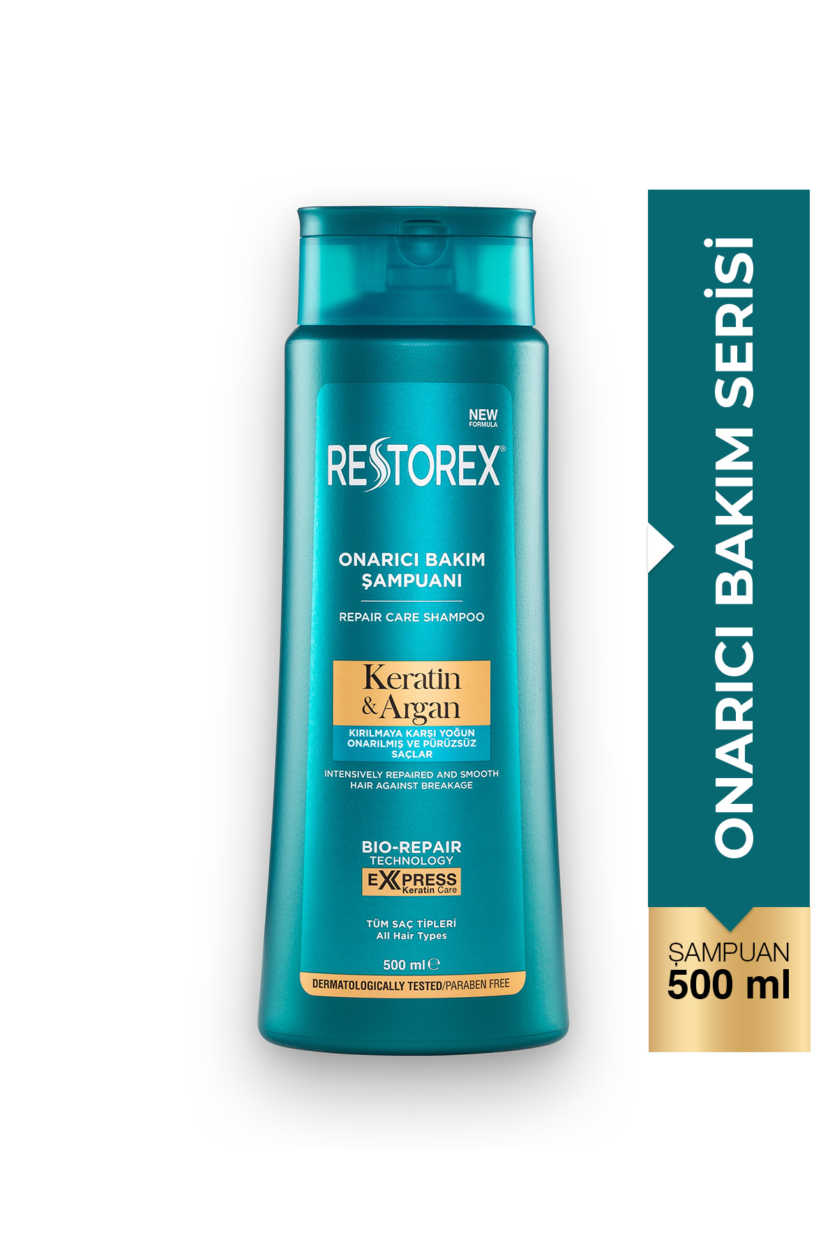 RESTOREX  ONARICI KERATİN ARGAN BAKIM ŞAMPUANI 500ML-