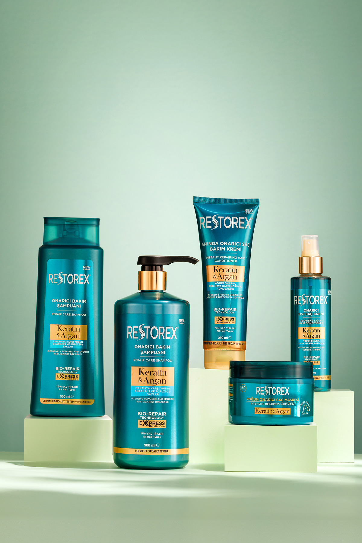 RESTOREX  ONARICI KERATİN ARGAN BAKIM ŞAMPUANI 500ML-