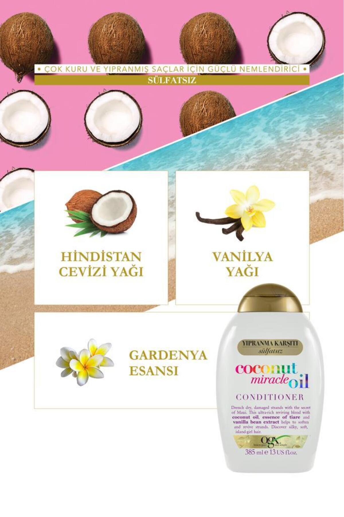 OGX COCONUT MİRACLE OİL CONDİTİONER 385ML-