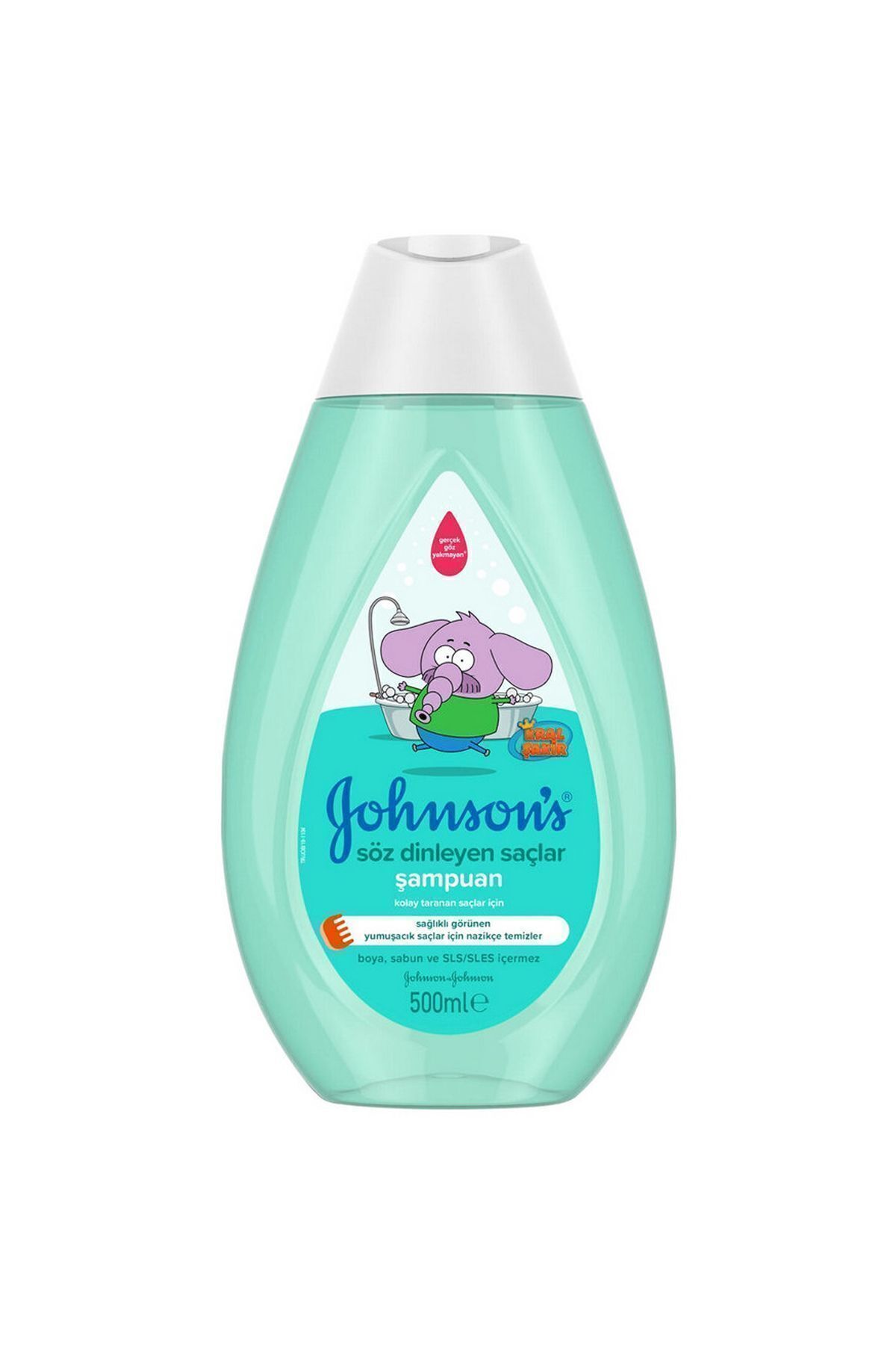 JOHSONS BABY KRAL ŞAKİR SÖZ DİNLEYEN SAÇ ŞAMPUANI 500 ML-