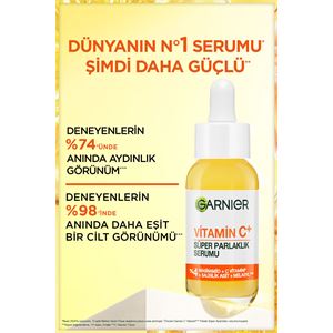 Garnier C Vitamini Parlak Süper Aydcı Serum 30 ml-