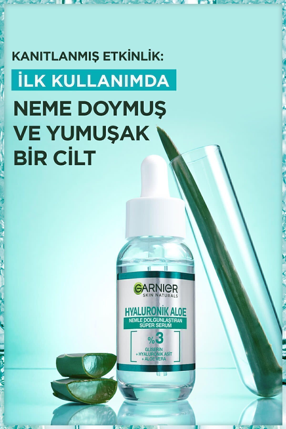 GARNİER HYALURONİK ALOE NEMLE DOLGULAŞTIRAN SÜPER SERUM 30ML-