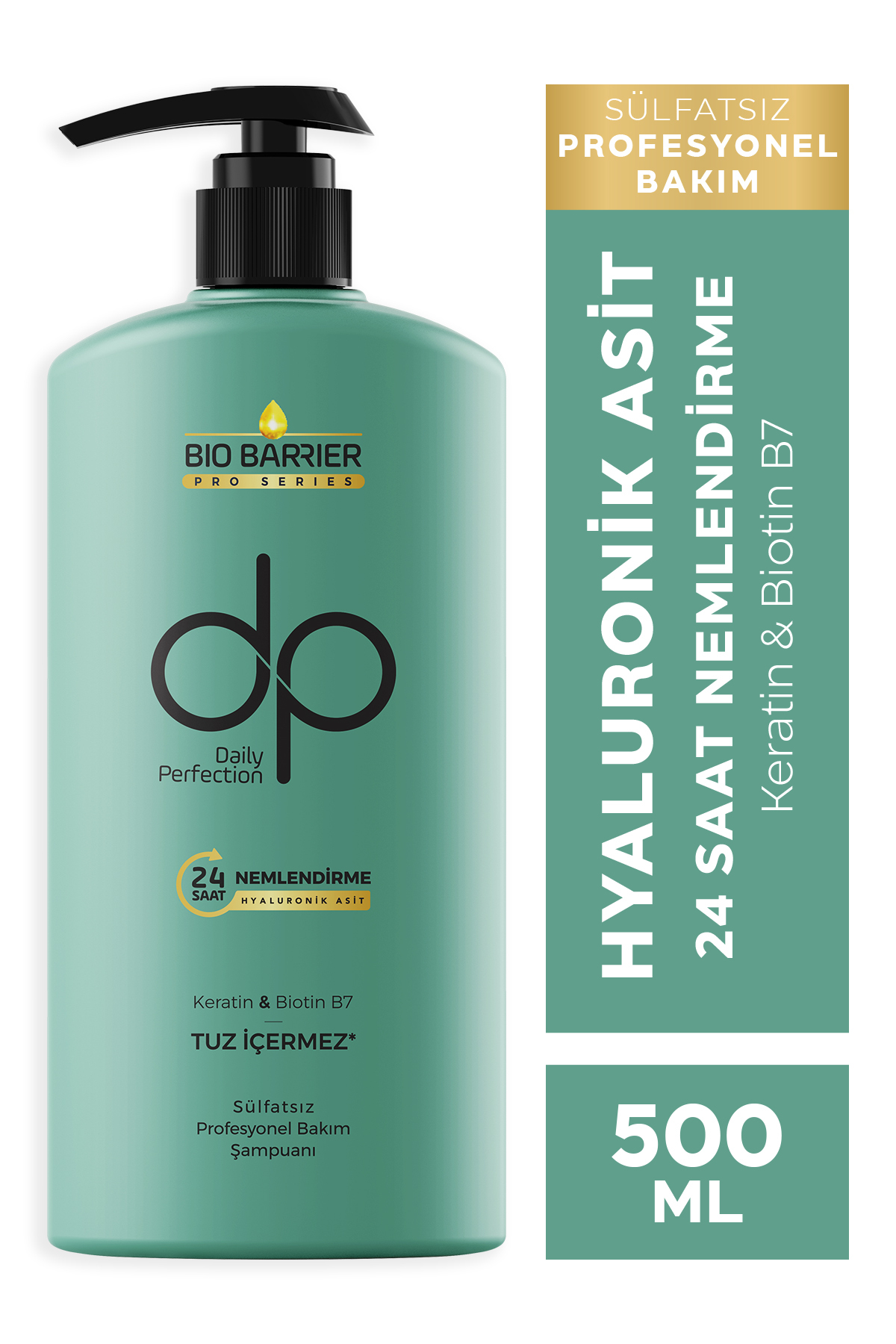 DP BİO BARRİER  24 SAAT NEMLENDİRME ŞAMPUAN 500 ML-