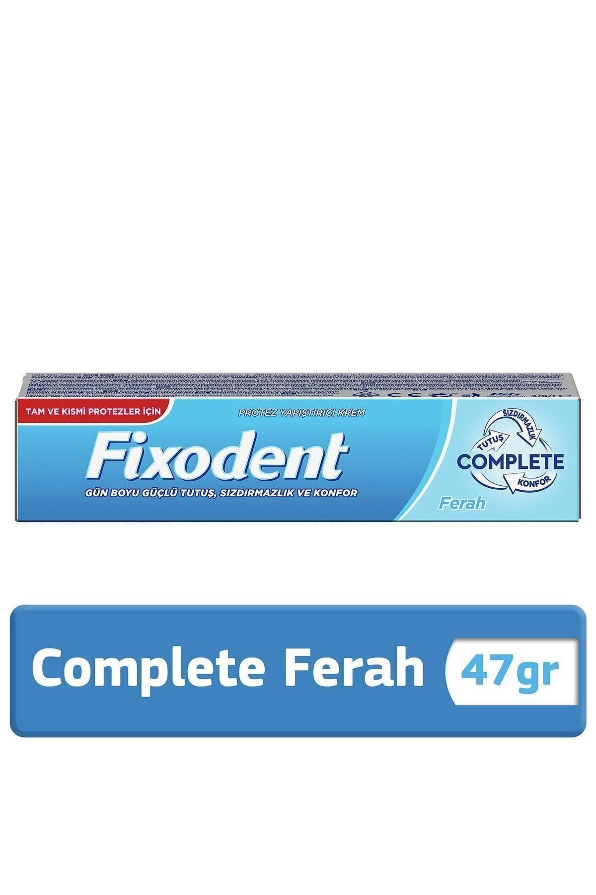 FİXODENTCOMPLETE FERAH DİŞ PROTZ YAPIŞTIC KRM 47GR-
