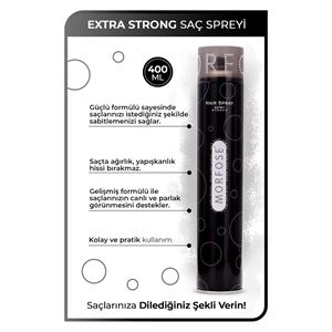 MORFOSE EXTRA SERT SAÇ SPREYİ 400 ML-