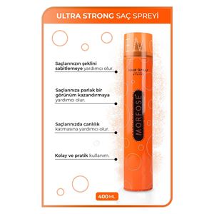 MORFOSE SAÇ SPREYİ TURUNCU 400 ML-