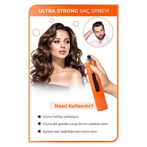 MORFOSE SAÇ SPREYİ TURUNCU 400 ML-