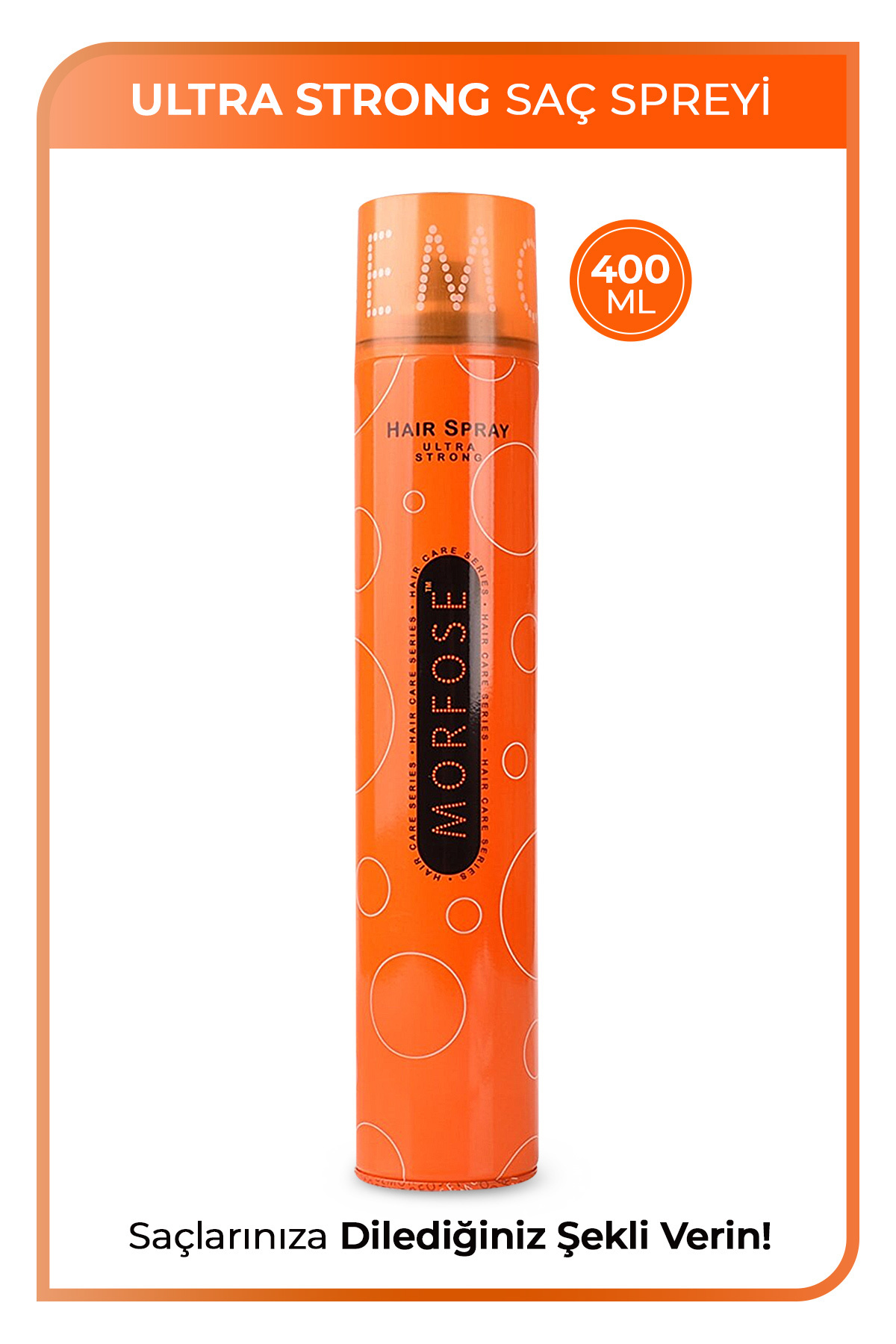 MORFOSE SAÇ SPREYİ TURUNCU 400 ML-
