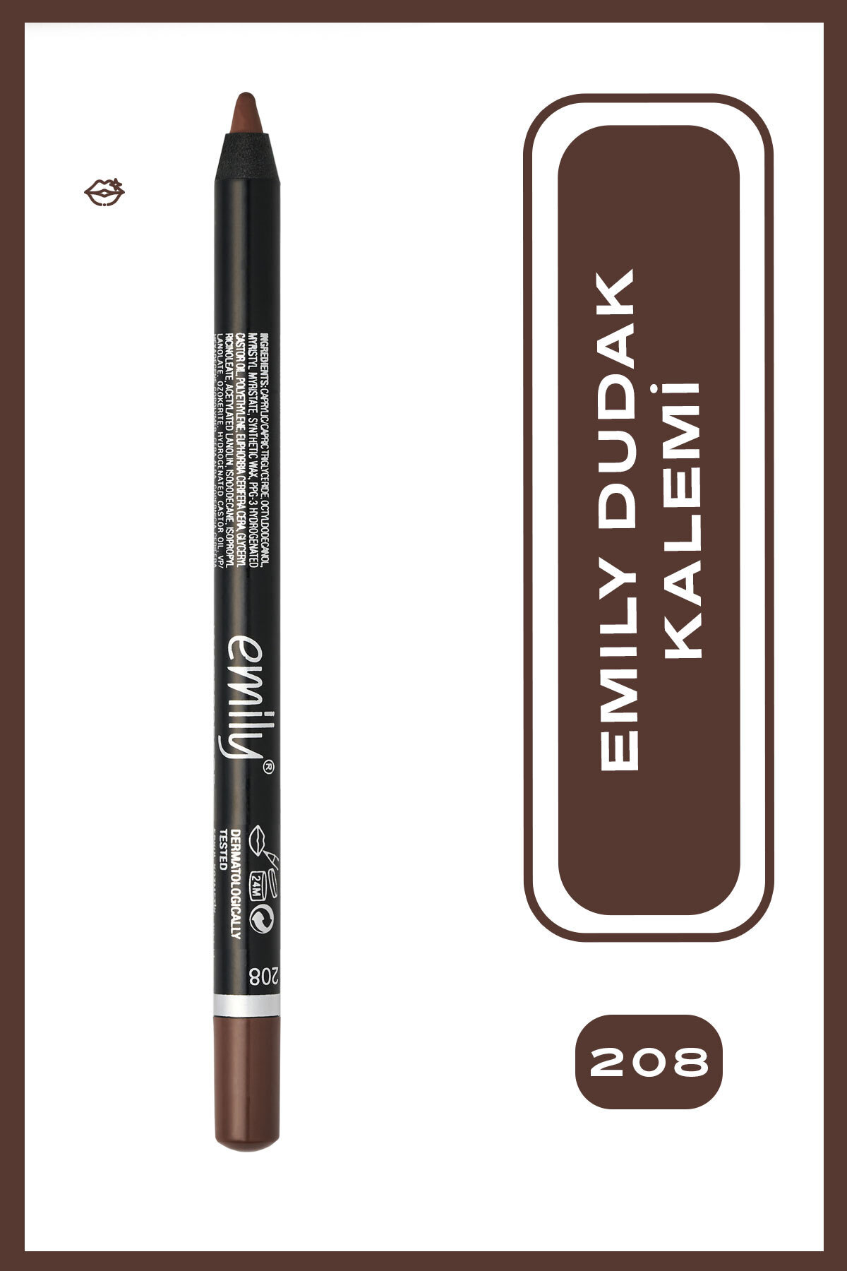 GOLDEN ROSE EMİLY DUDAK KALEMİ NO: 208-
