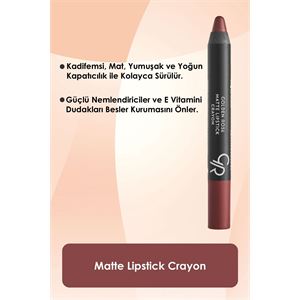 Golden Rose Kalem Ruj Matte Lipstick Crayon No:21-