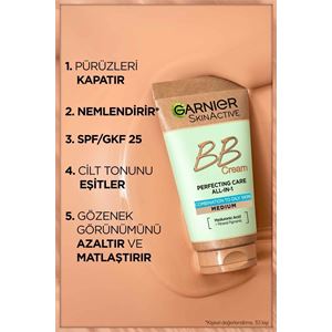 Garnier Karma Yağlı Ciltler  BB Krem Orta Ton 50ml-