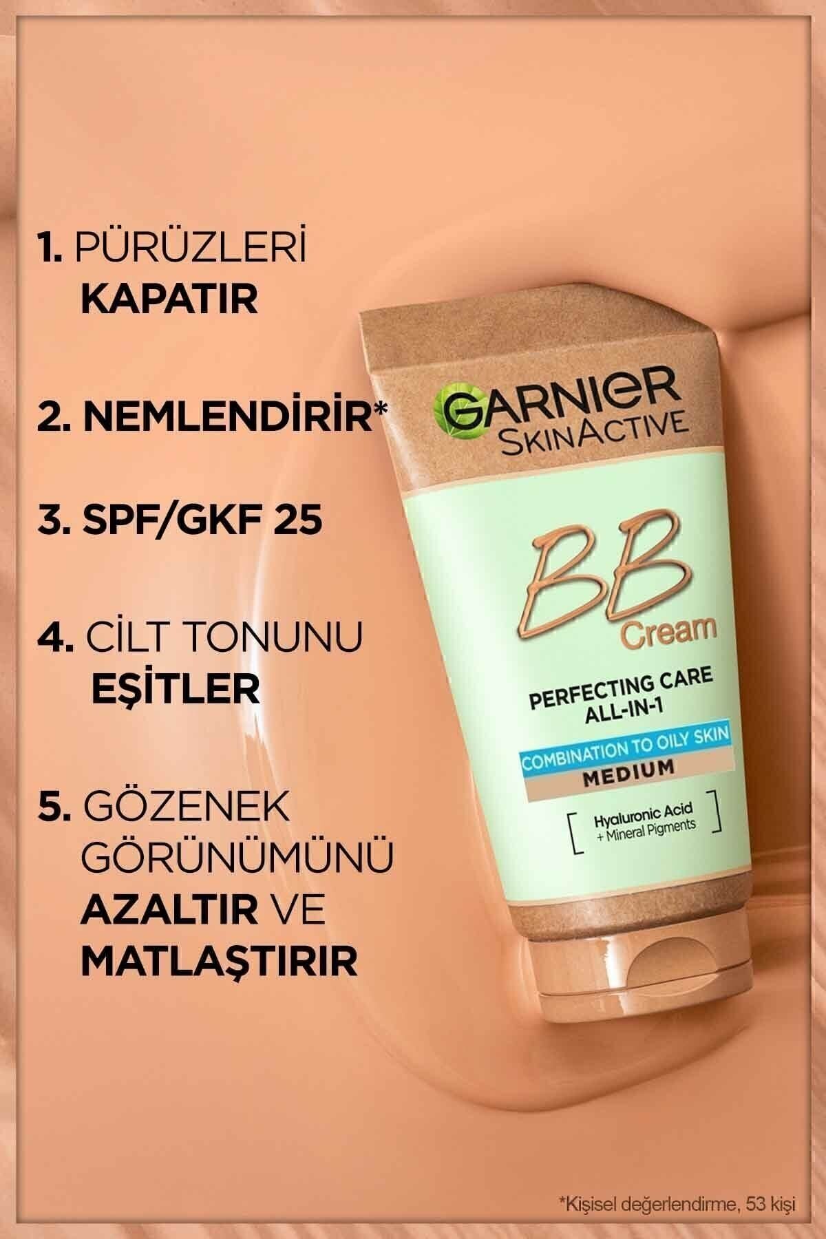 Garnier Karma Yağlı Ciltler  BB Krem Orta Ton 50ml-