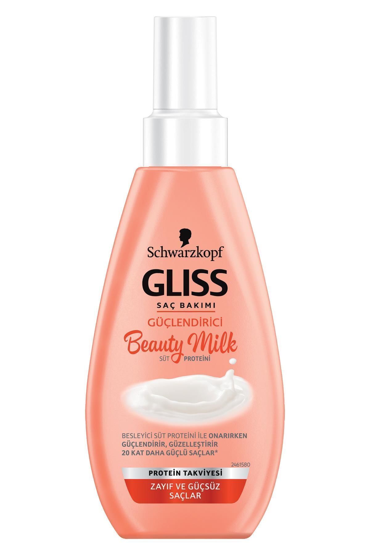 GLİSS SCHWARZKOPF BEAUTY MİLK GÜÇLENDİRİCİ SAÇ BAKIM SÜTÜ 150ML-