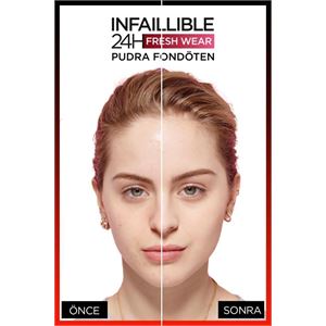 LOREAL PARİS  INFALBLE 24HFRESHWEAR PUDRA FONDÖTEN 120VANİLLA-