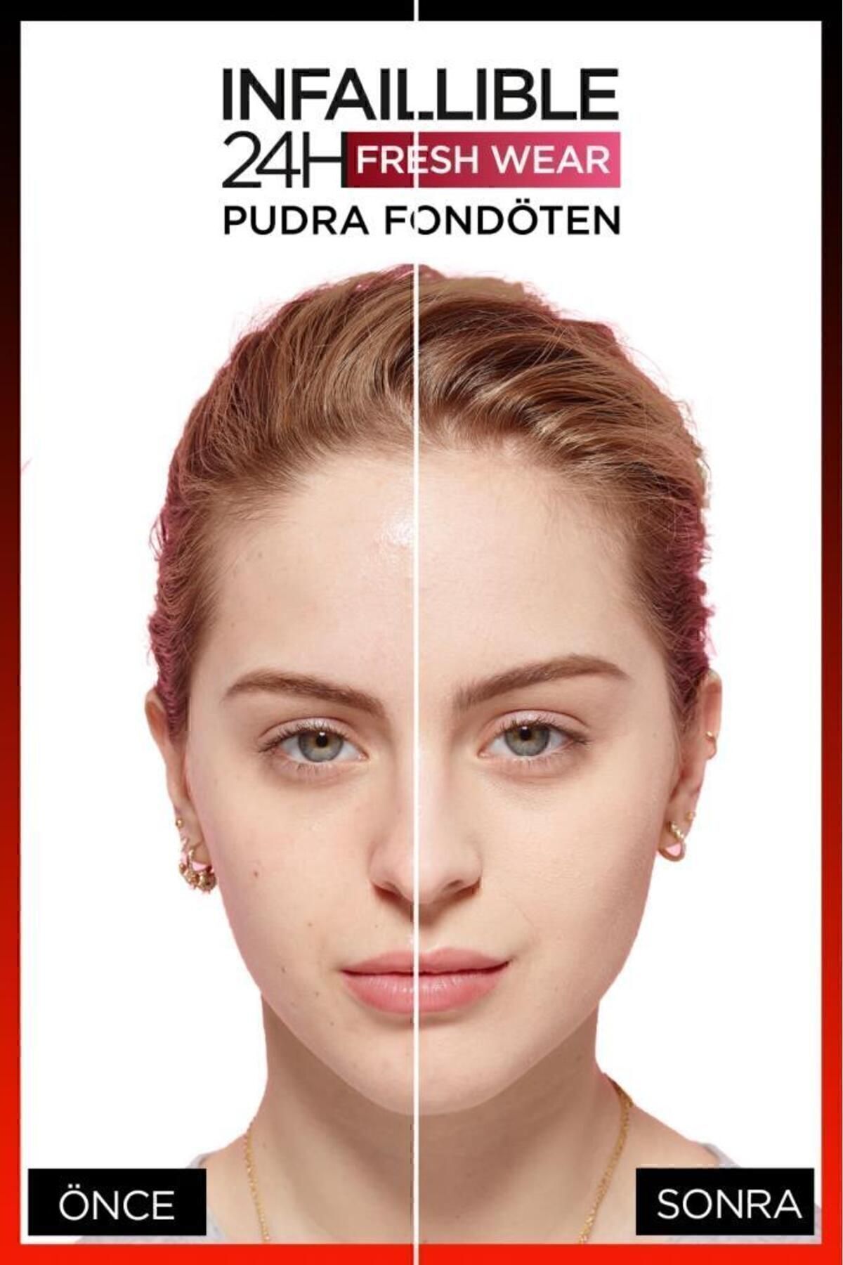 LOREAL PARİS  INFALBLE 24HFRESHWEAR PUDRA FONDÖTEN 120VANİLLA-