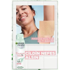 Garnier Mineral Hyaluronik Bakım Sprey Deodorant-
