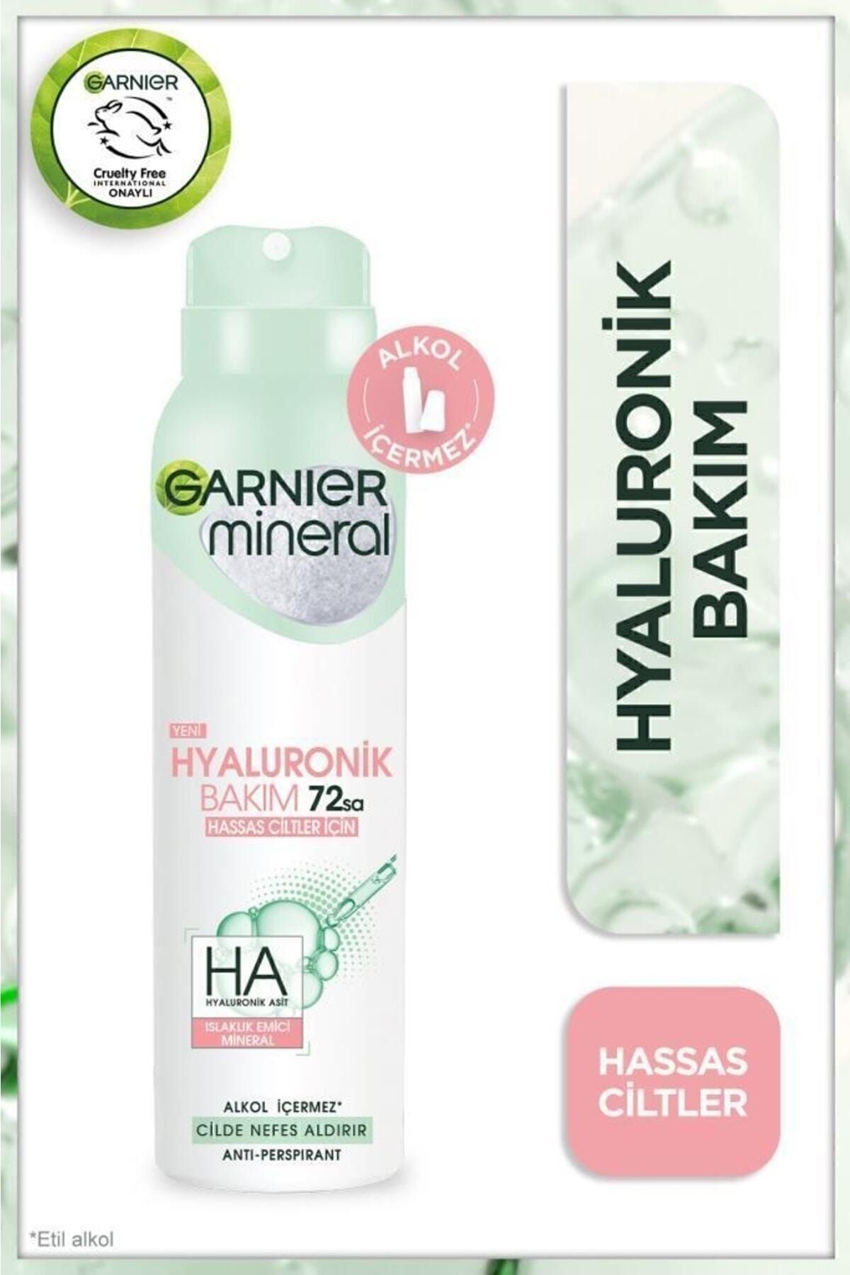 Garnier Mineral Hyaluronik Bakım Sprey Deodorant-