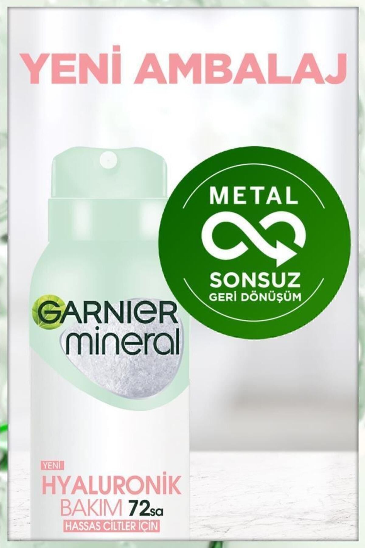 Garnier Mineral Hyaluronik Bakım Sprey Deodorant-
