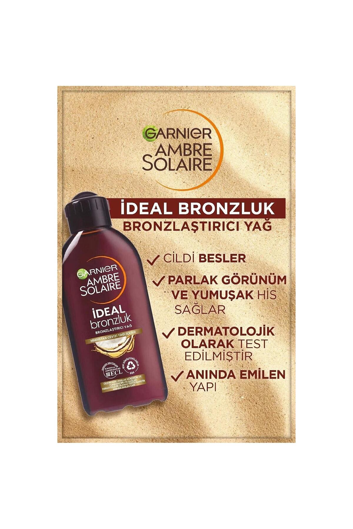GARNİER AMBRE SOLAİRE YOĞN BRONZLŞTIRC YAĞ GKF 200-
