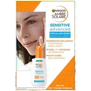 GARNİER AMBRE SENSİTİVE ADVANCED GÜNEŞ SPREY GFK50 200ML-
