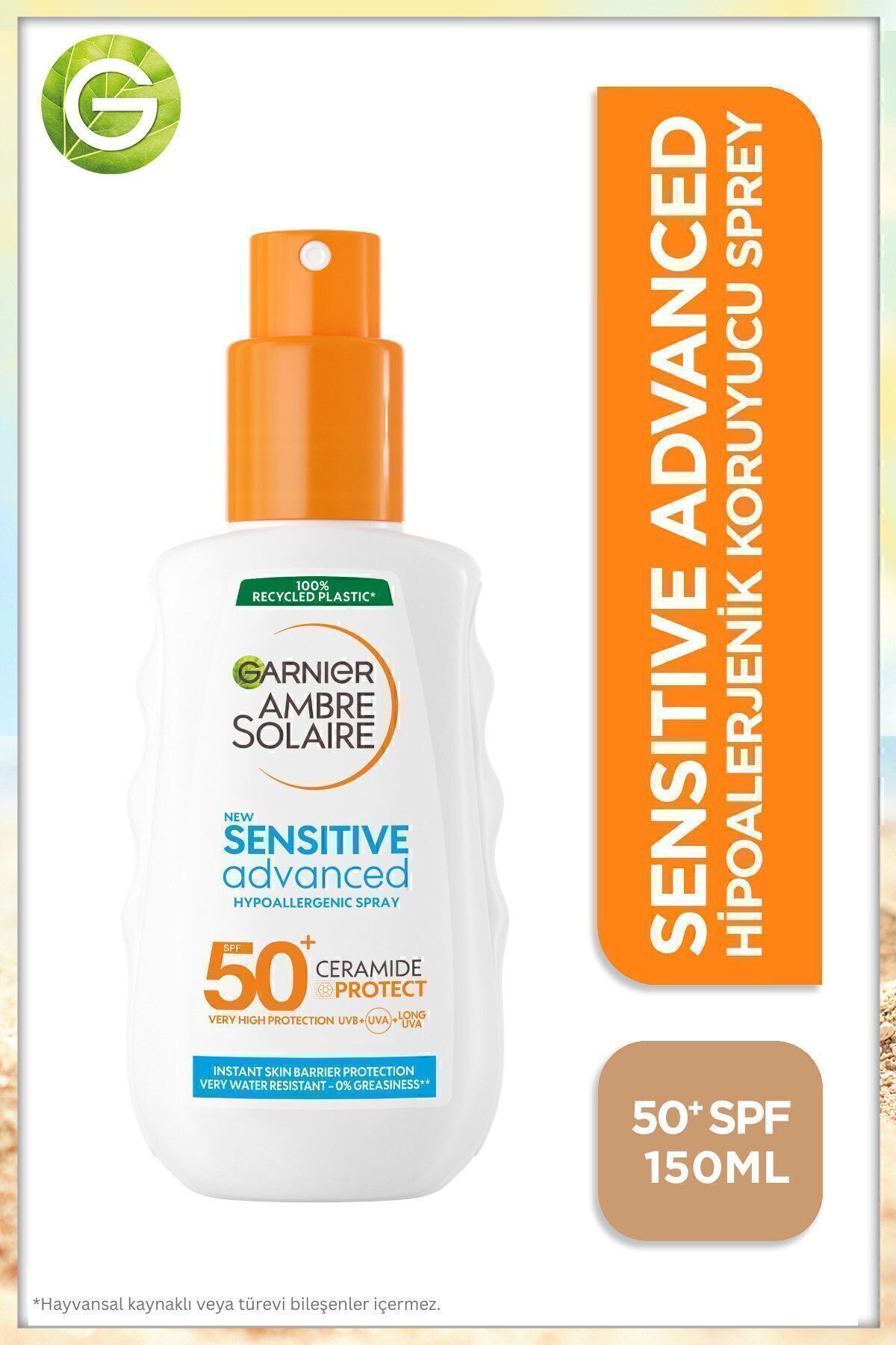 GARNİER AMBRE SENSİTİVE ADVANCED GÜNEŞ SPREY GFK50 200ML-