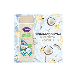 DURU ORGANK HİNDİSTAN CEVİZ&VANİLYA DUŞ JELİ 450ML-