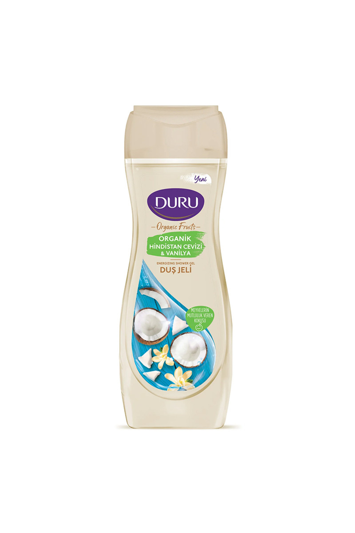 DURU ORGANK HİNDİSTAN CEVİZ&VANİLYA DUŞ JELİ 450ML-