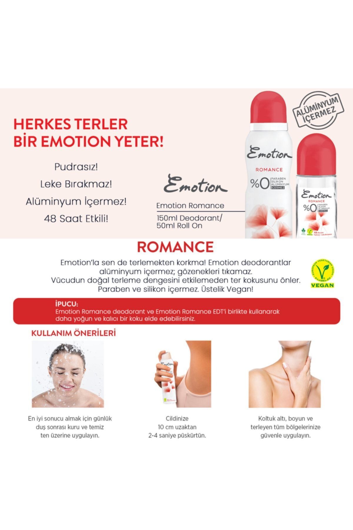 Romance Kadın  Roll On 50ml-