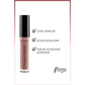 NOTE FLAWLESS LIPGLOSS SMELL OF COFFE NO.04-