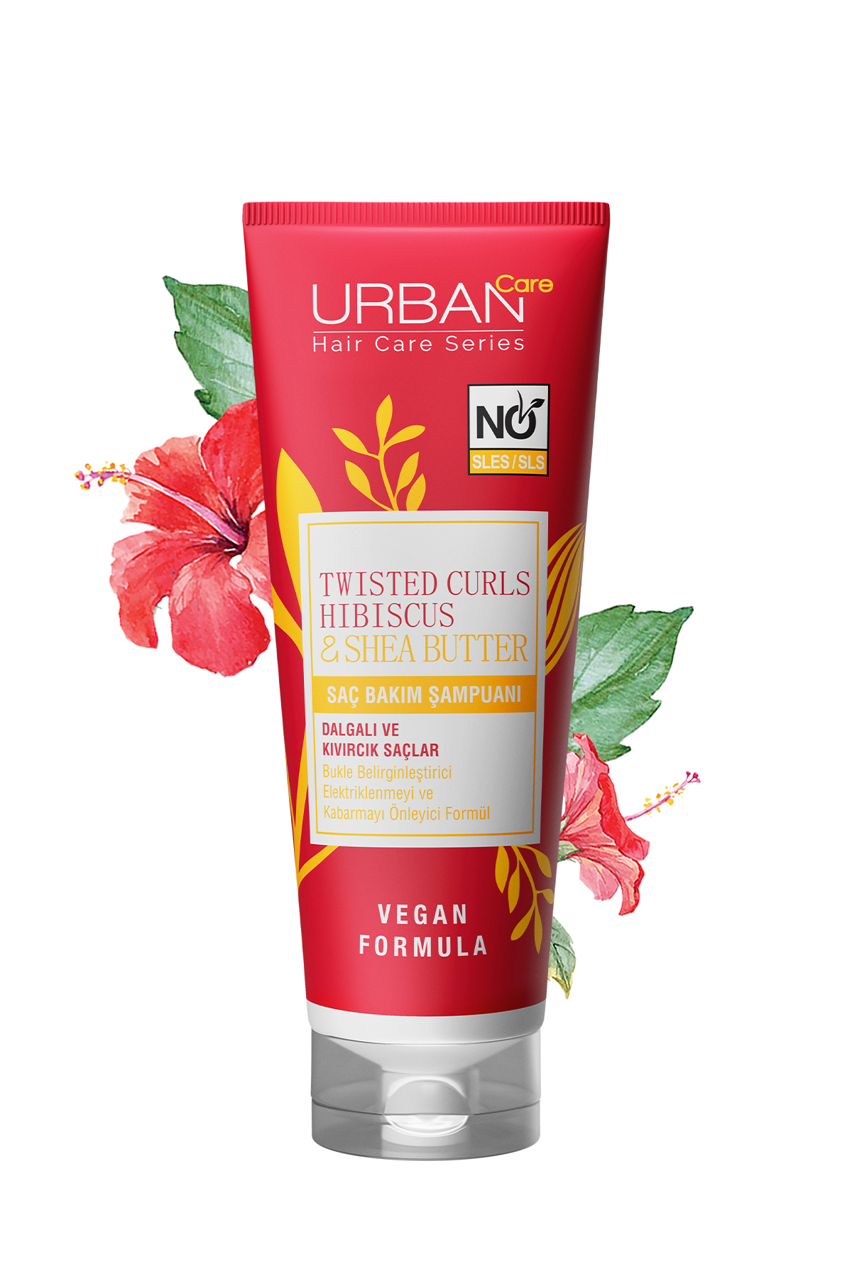 URBAN CARE HİBİSCUS&SHEA BUTTER ŞAMPUAN 250ML-