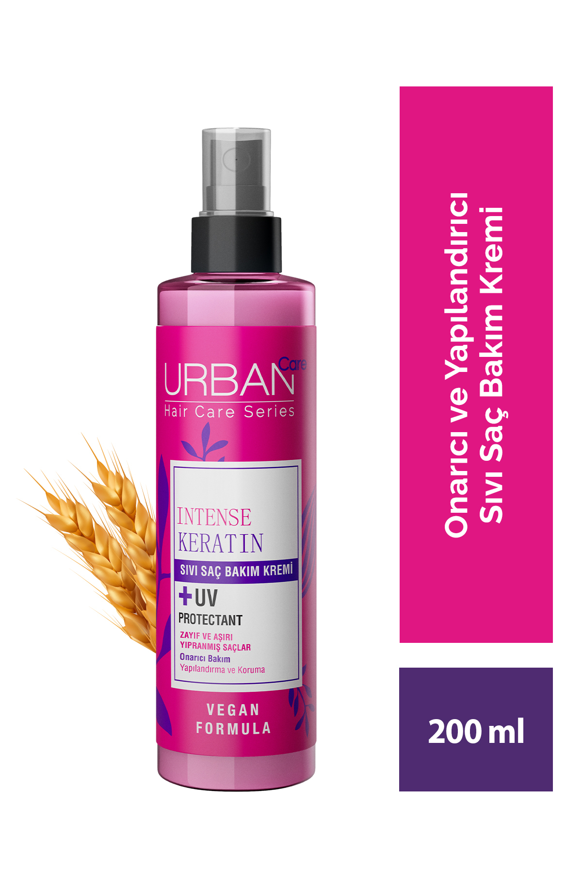 URBAN CARE INTENSE KERATİN ÖZEL SIVI SAÇ KREMİ 200ML-