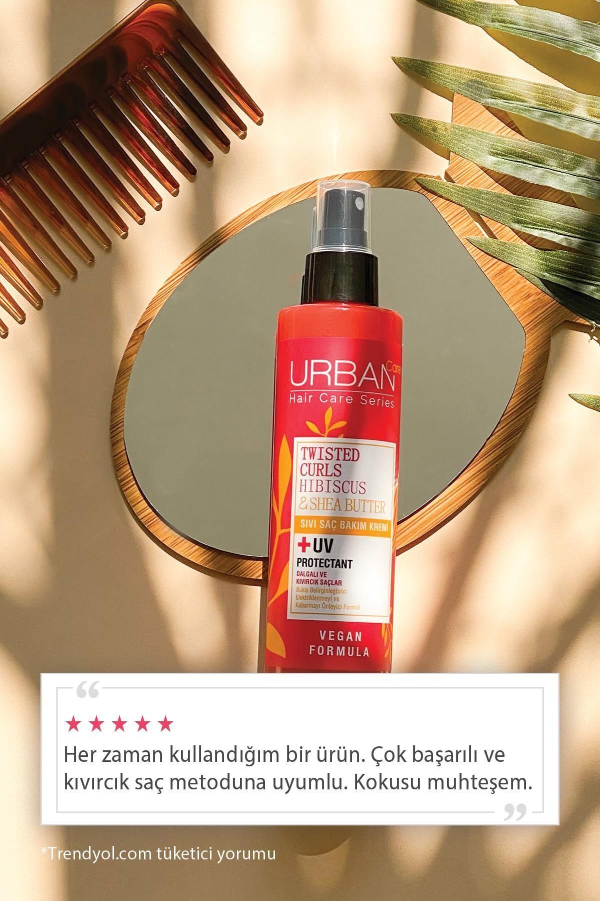 URBAN CARE CARE HİBİSCUS&SHEA SIVI SAÇ BAKIM KREMİ 200ML-