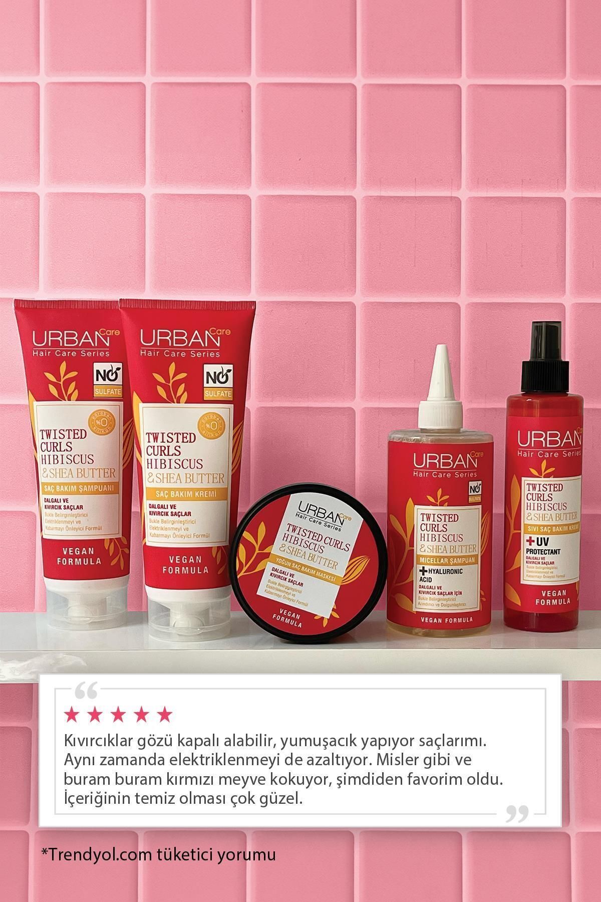 URBAN CARE CARE HİBİSCUS&SHEA SIVI SAÇ BAKIM KREMİ 200ML-