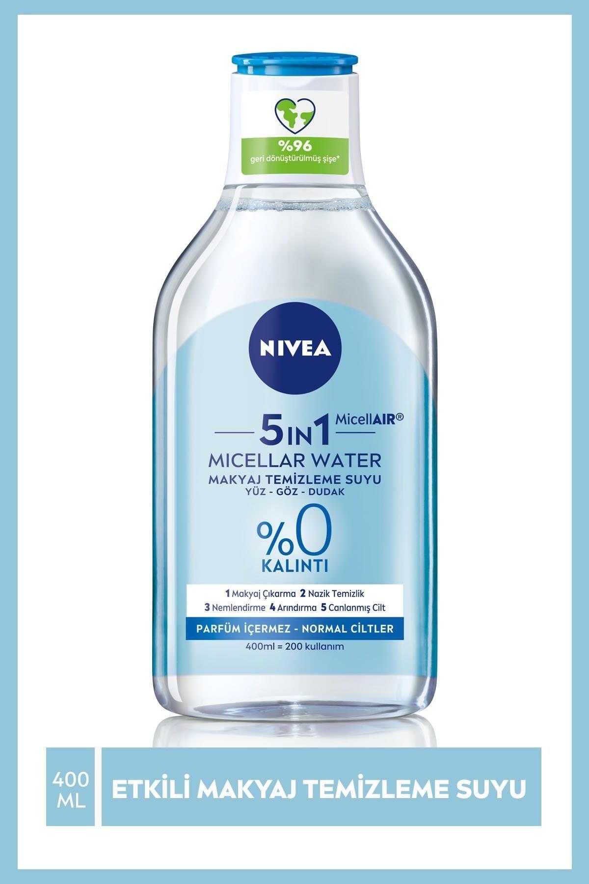 NIVEA 5IN1 MICELLAR MAKYAJ TEMİZLEME SUYU 400ML-