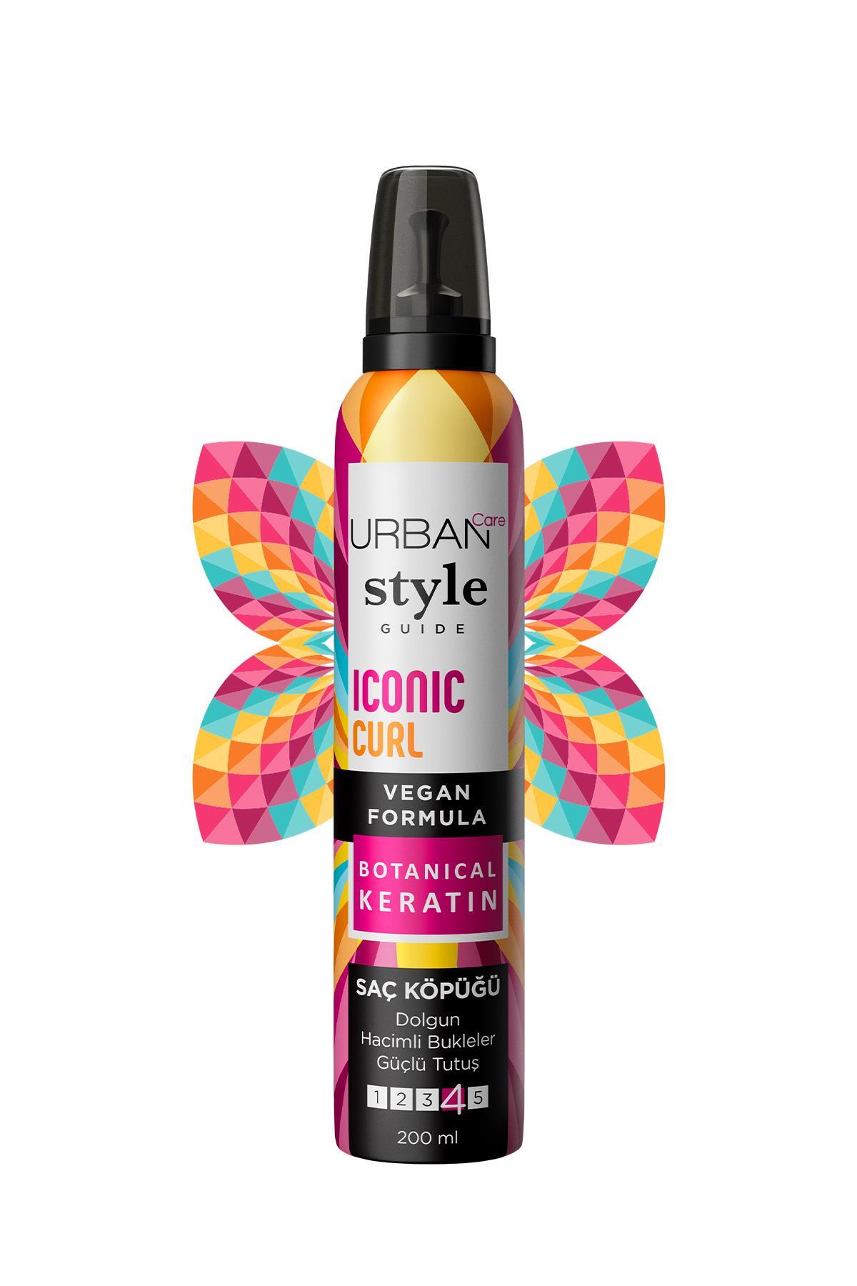 URBAN CARE STYLE GUİDE ICONİC CURL GÜÇLÜ TUTUŞ KÖPÜĞÜ 200ML-